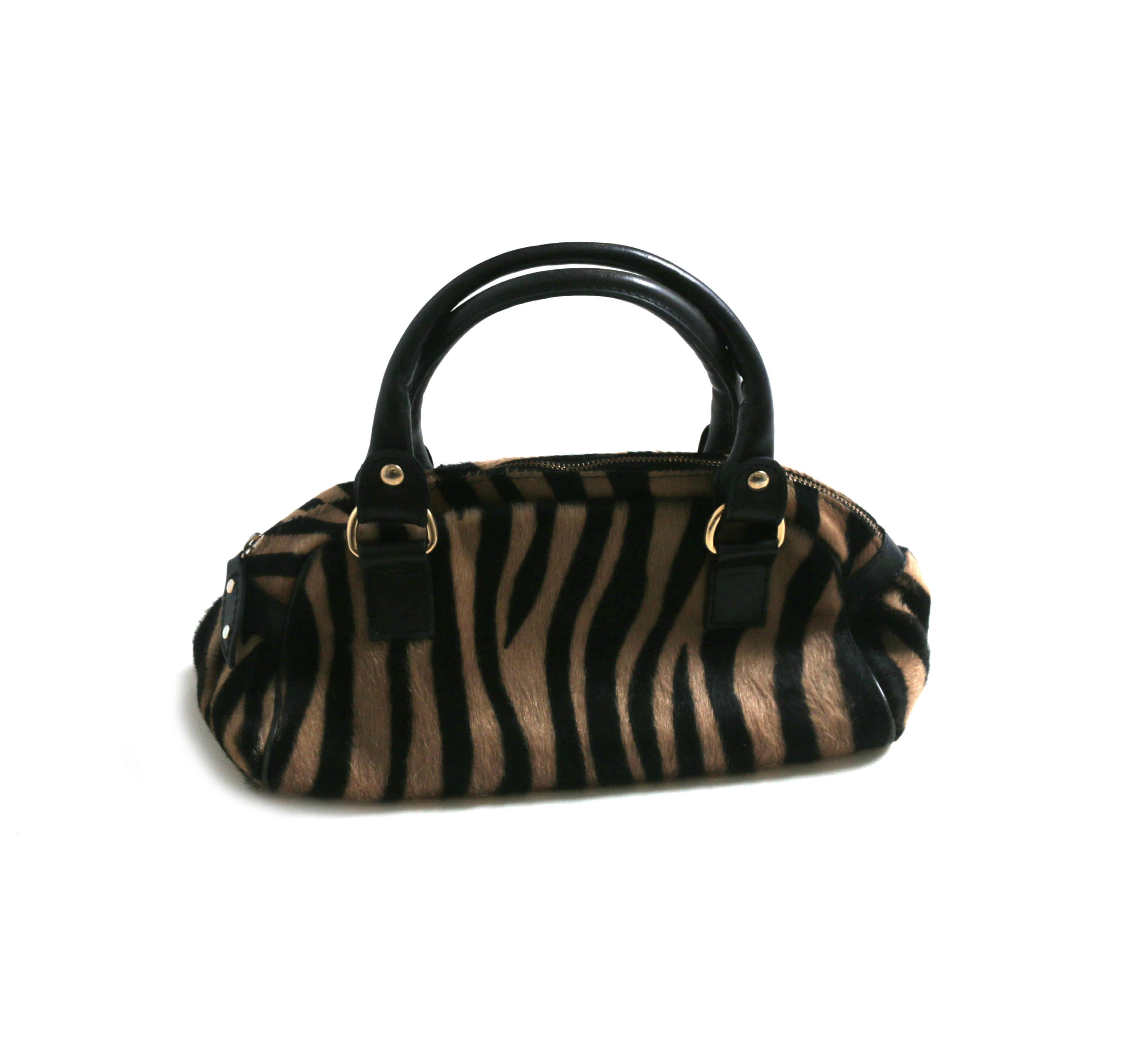 Zebra Hand Bag